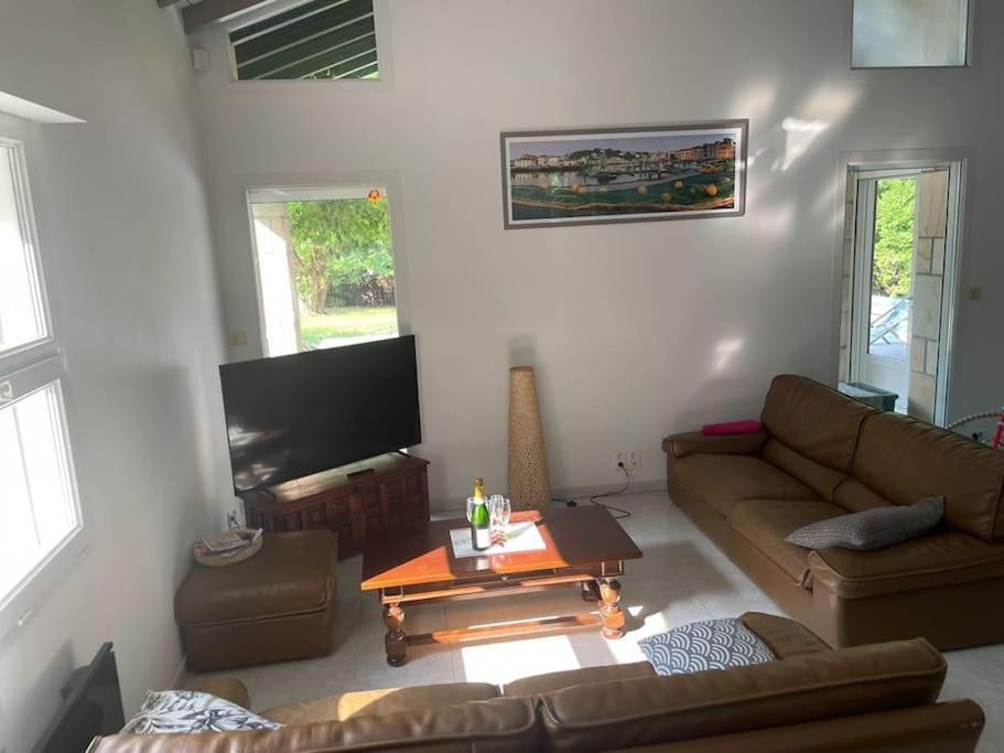 Belle Villa Basque Avec Piscine Et Jardin De 3000M2 San Juan de Luz Exterior foto